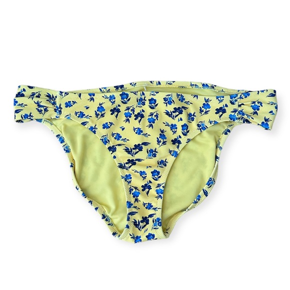 Jessica Simpson Yellow/Blue Floral Delight Swim Bottoms NWT - Picture 1 of 9